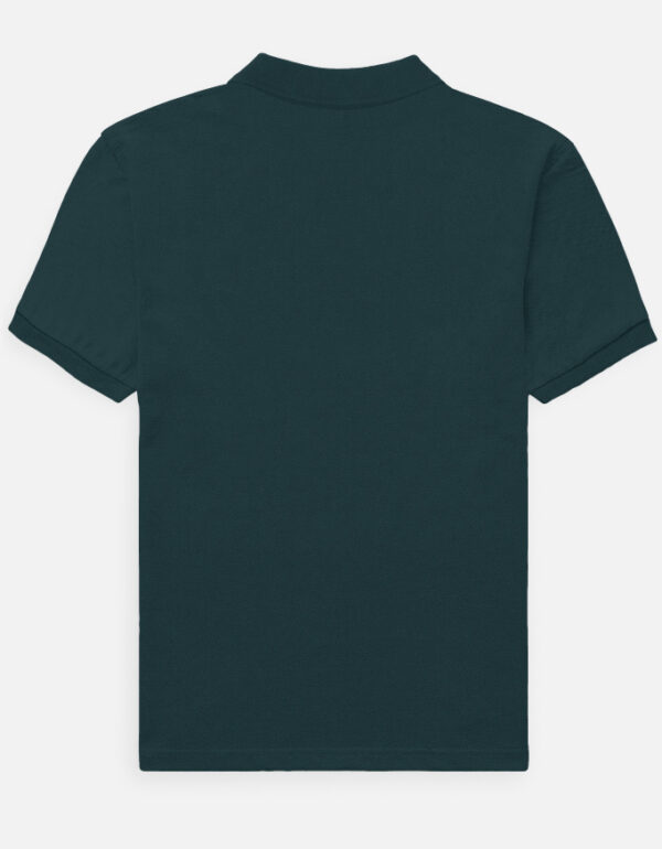 Classic Black Men’s Polo T-Shirt – Premium 100% Cotton Airtex