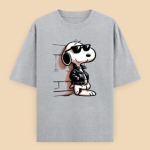 Oversized Classic T-Shirt – Cool Snoopy Premium Cotton