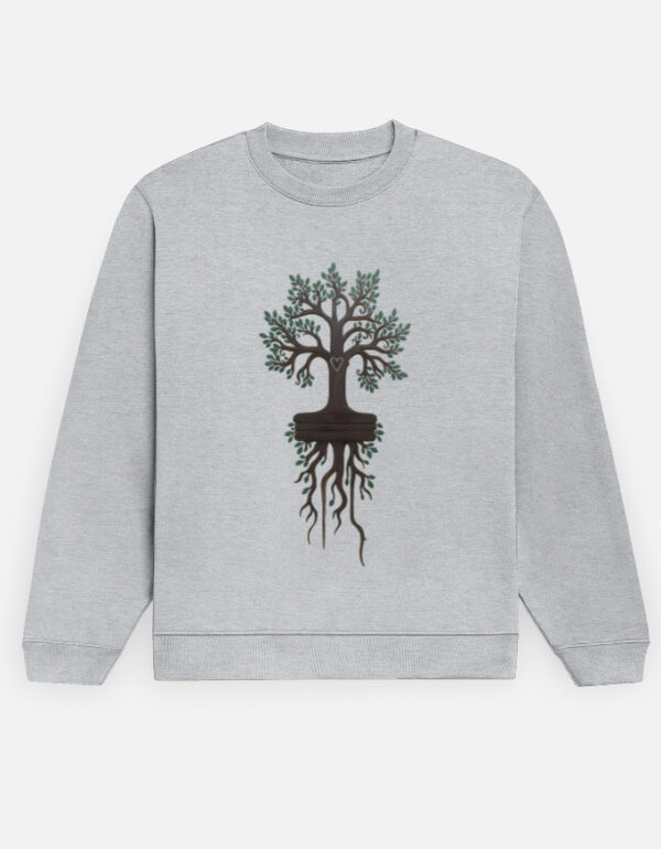 Premium Cotton Fleece Sweatshirt – Nature Meets Comfort