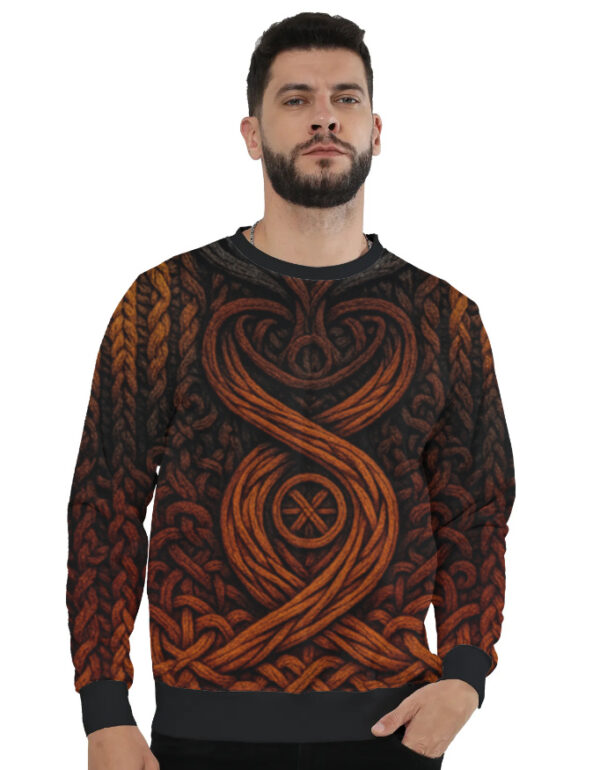 Mythic Knotwork All Over Print Sweatshirt – Premium Poly Fleece